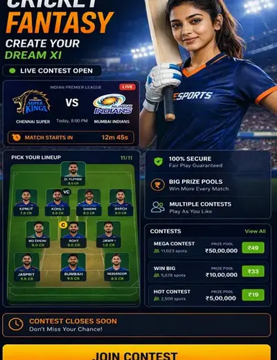 Punjab 786 (satta king 786 punjab) fantasy cricket & matchday visual 3