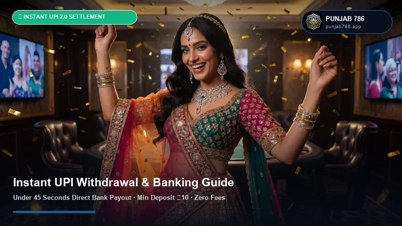 Punjab 786 Instant UPI Withdrawal & ₹20 INR Deposit Tutorial